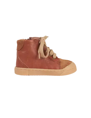 Sneaker Bootie - Cognac