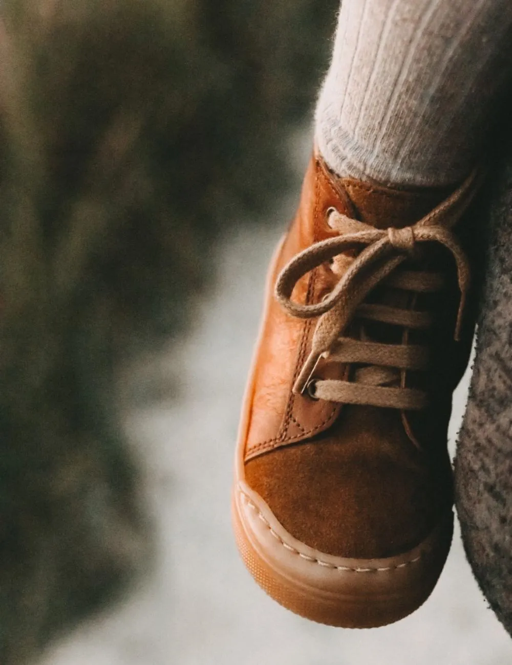 Sneaker Bootie - Cognac