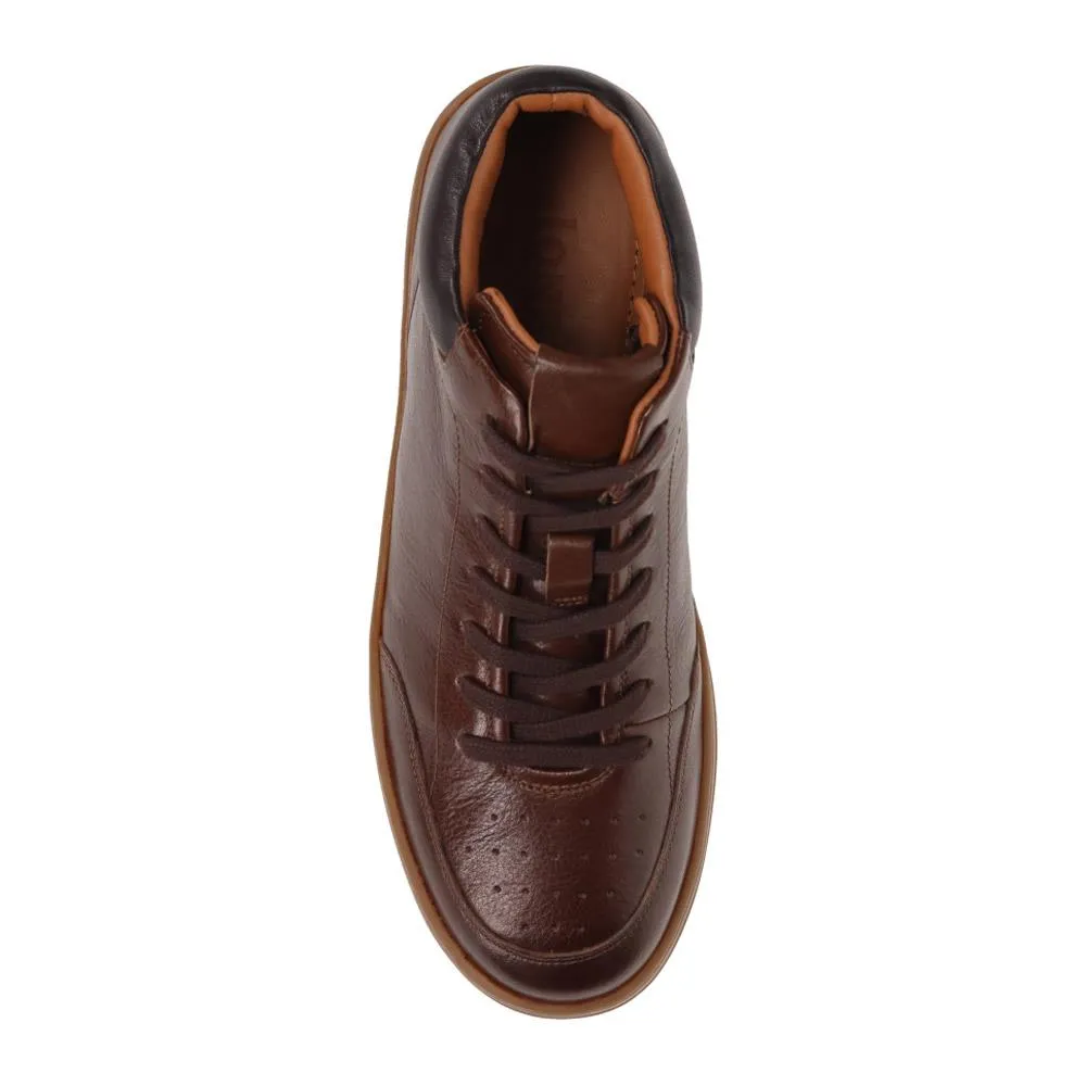 Stafford Leather Lace-Up Trainers - STAFFORD / 325 929