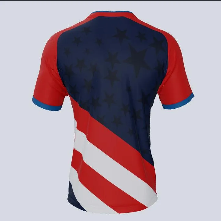 Stars and Stripes Custom USA Jersey