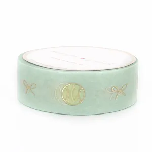 Tennis & Bows washi (15mm   light gold foil) (Item of the Week)