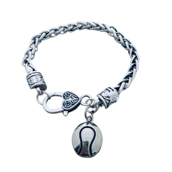 Tennis Ball Charm Bracelet