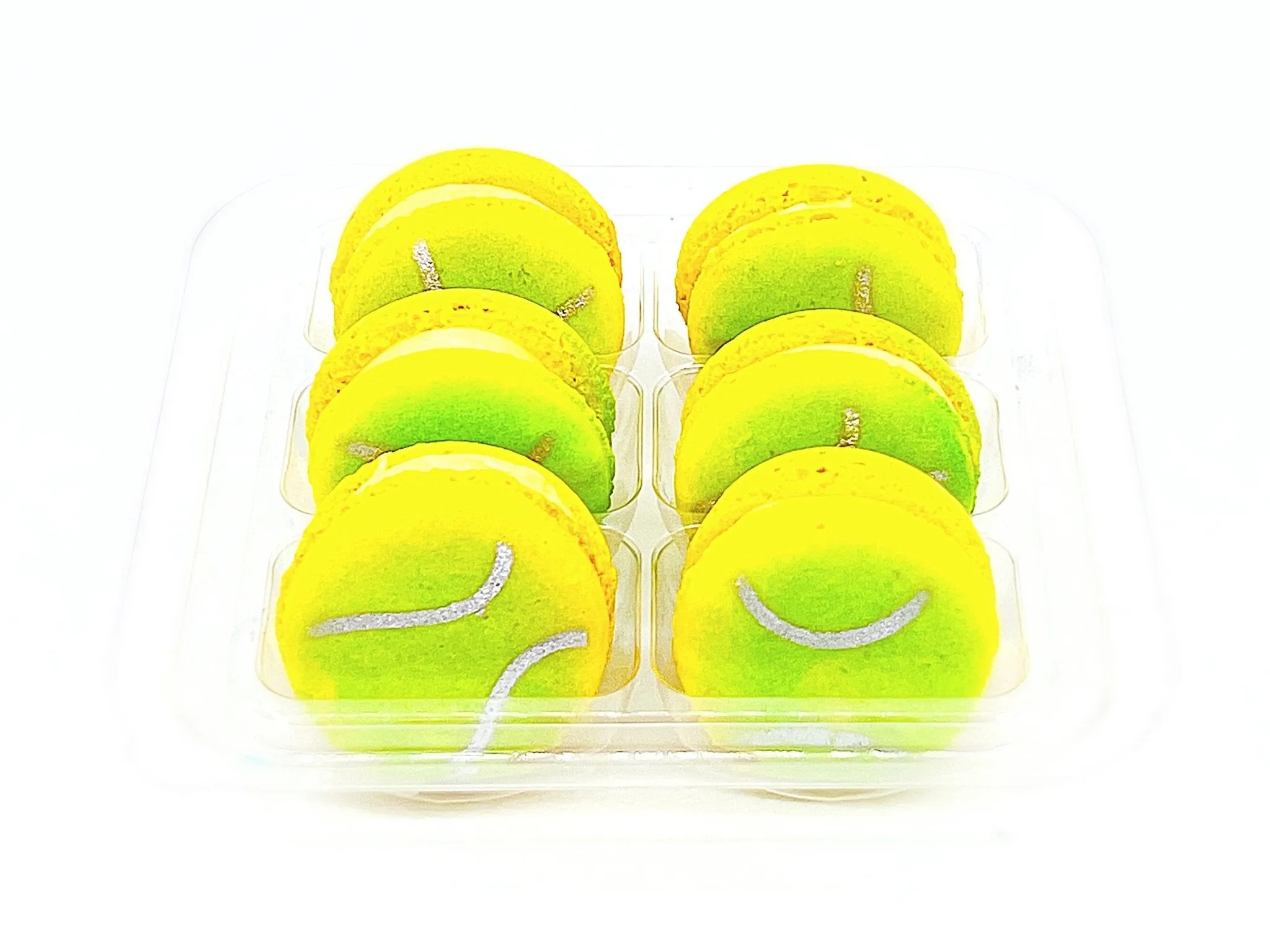 Tennis Ball French Macarons | Available in 12 and 24 Pack