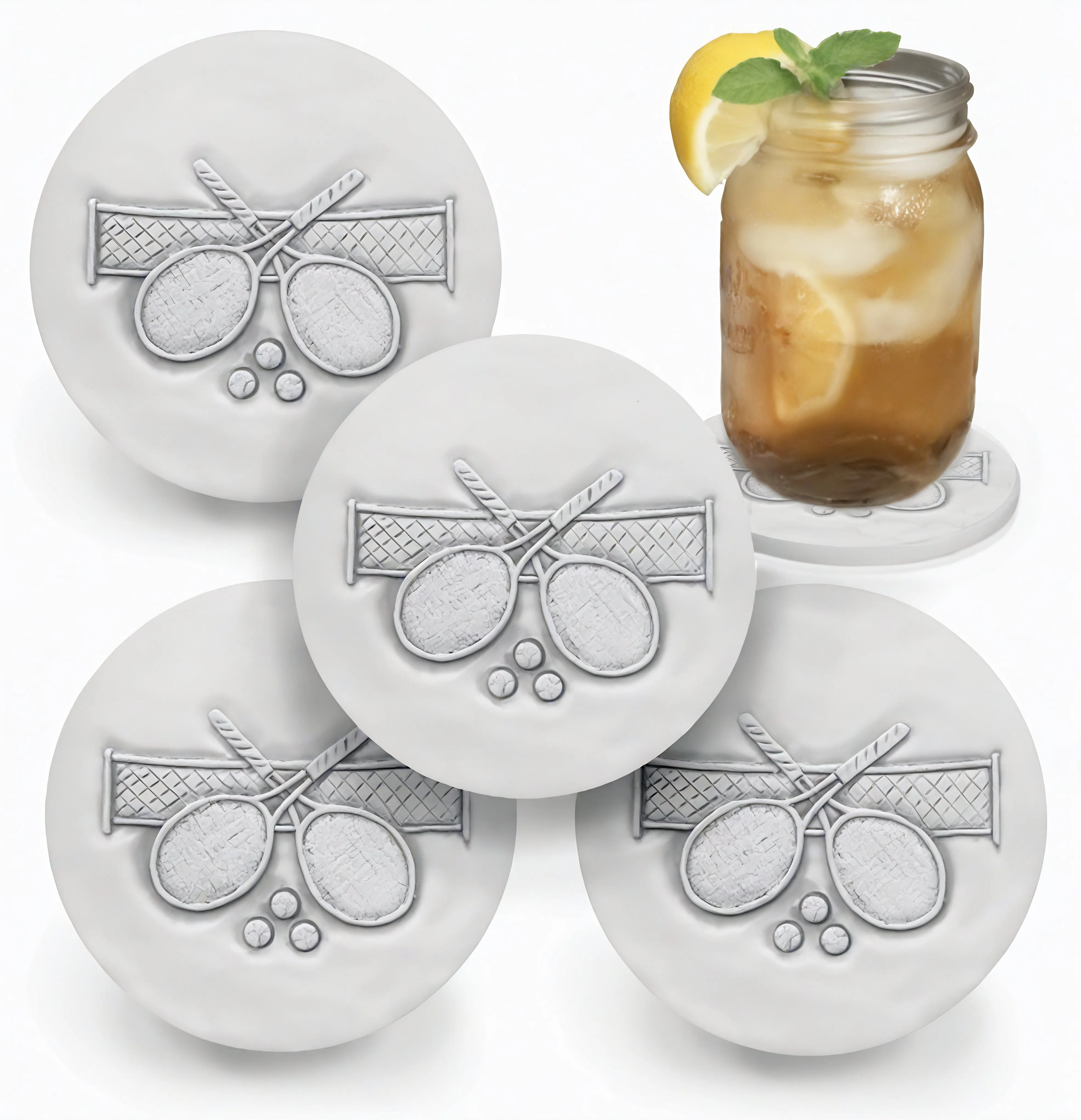 Tennis Drink Coasters