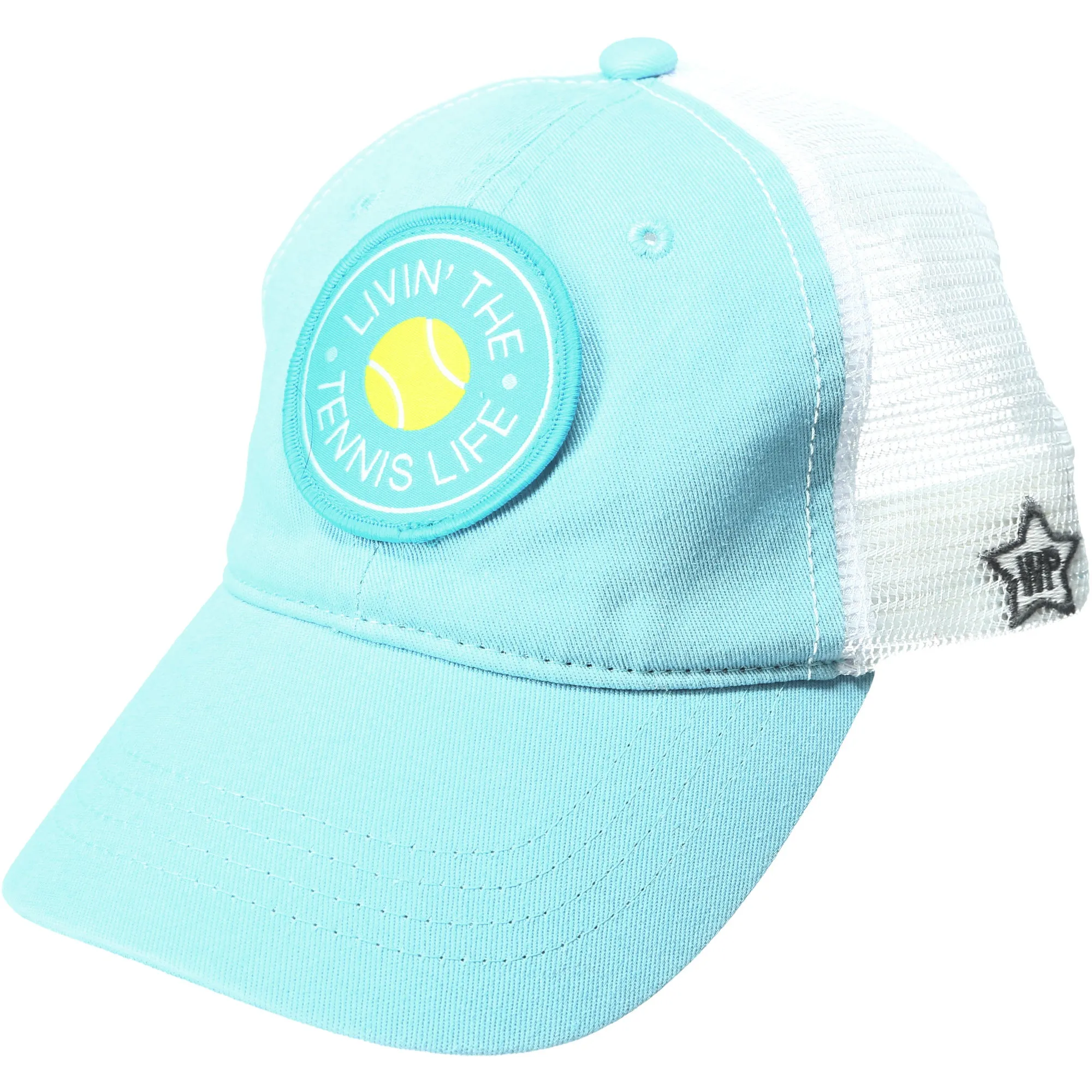 Tennis Life Light Slate Adjustable Mesh Hat