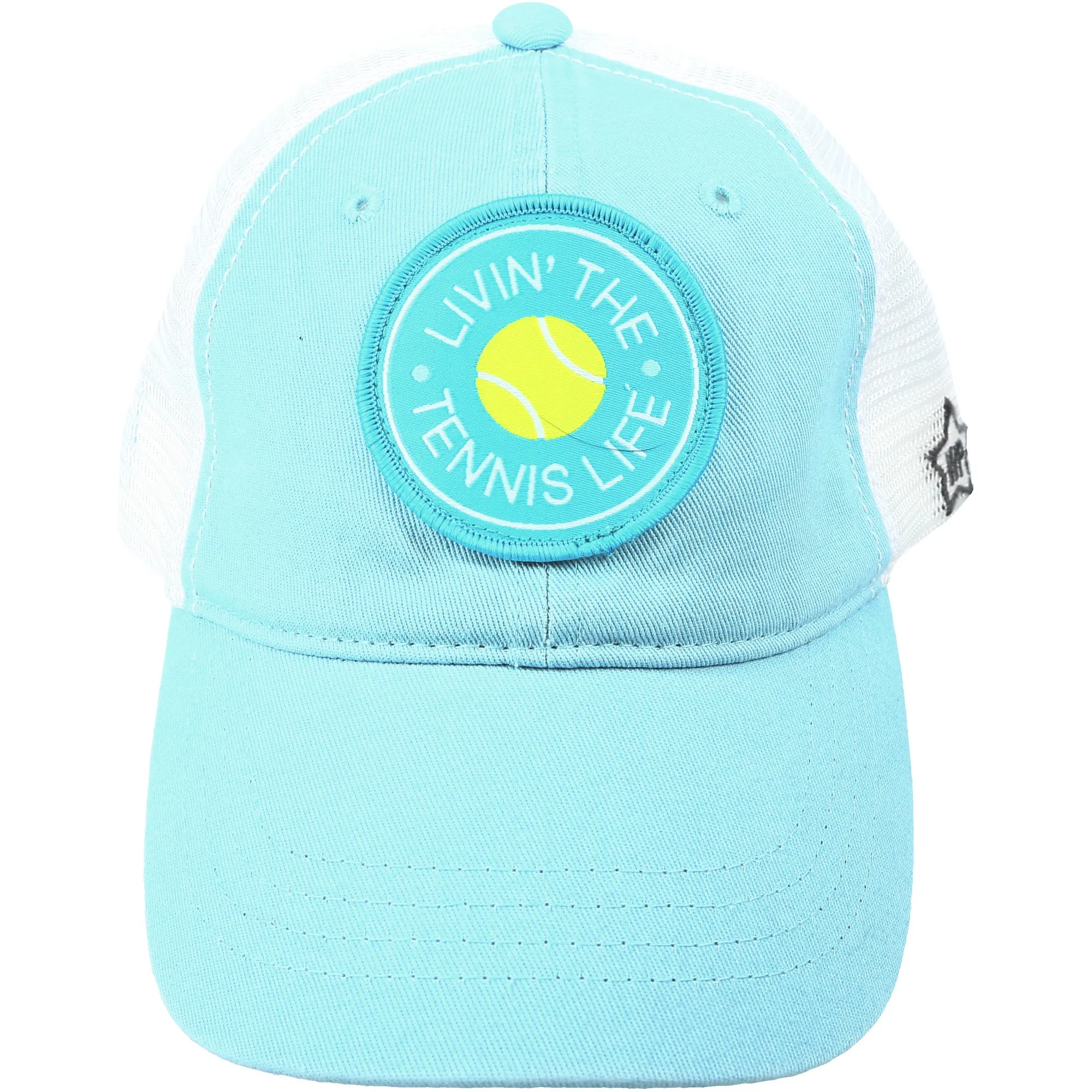 Tennis Life Light Slate Adjustable Mesh Hat