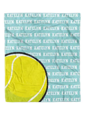 Tennis Name Blanket - Custom ♥PRE-ORDER♥