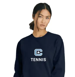 The Citadel Block C Sports, Tennis, Embroidered Unisex Comfort Colors ® Ring Spun Crewneck Sweatshirt