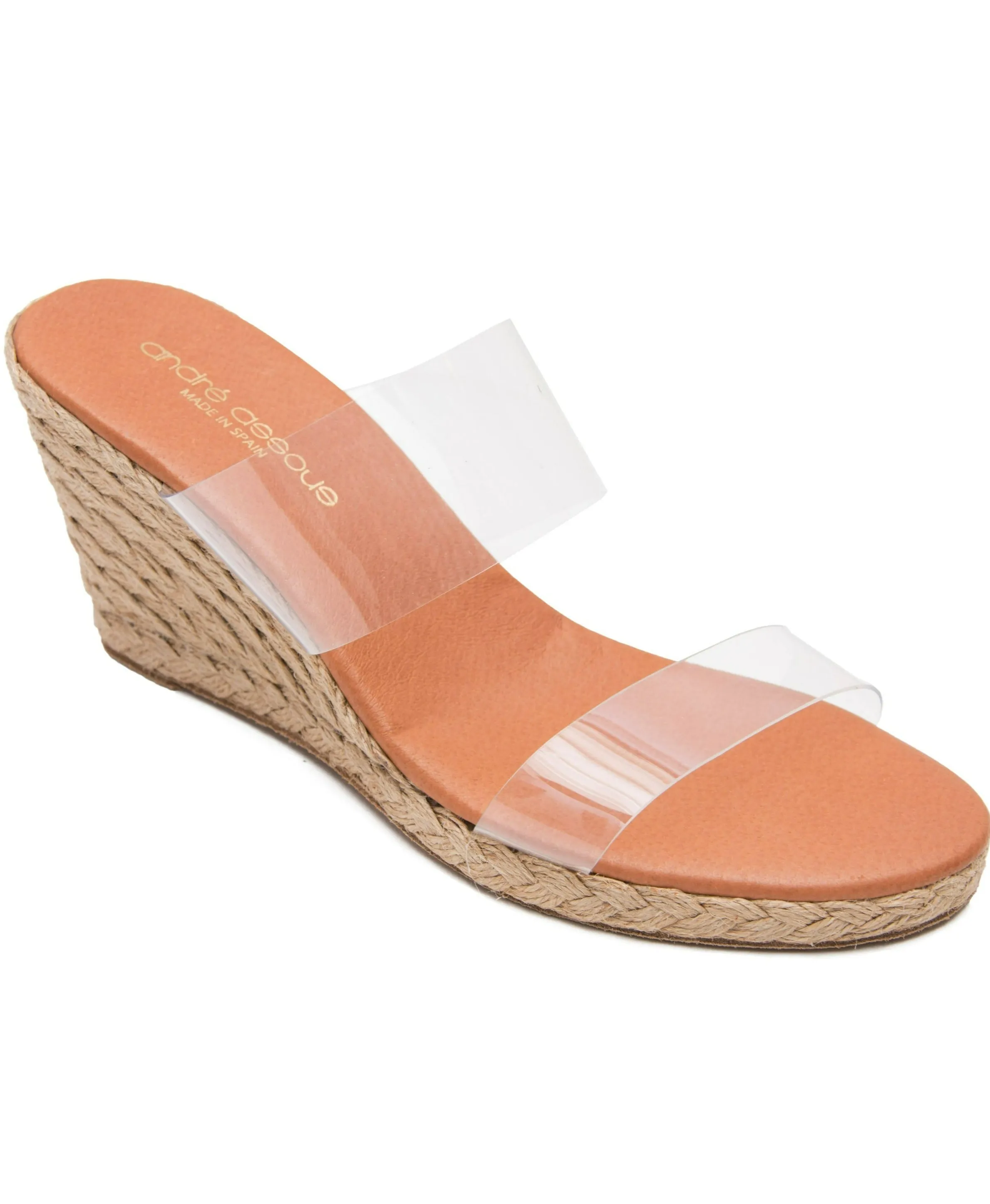 The Vinyl Espadrille in Clear