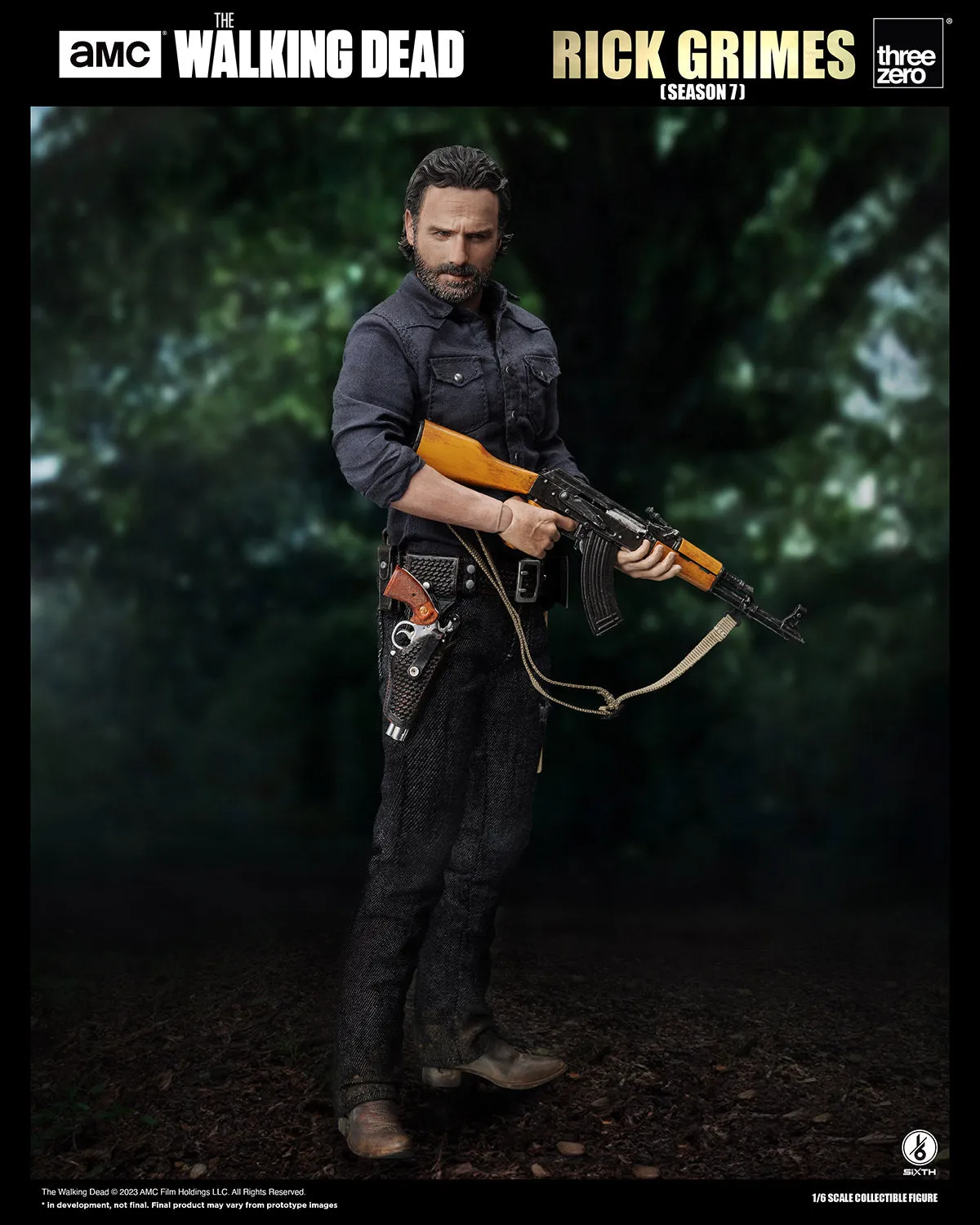 The Walking Dead Rick Grimes Season 7 Sixth Scale Figure