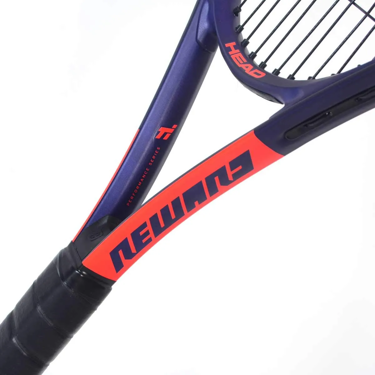 Titanium | Graphite Nano Ti Reward Tennis Racquet Black/Red (236335)