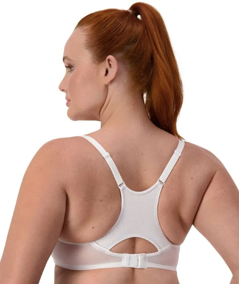 Triumph Triaction Racerback Sports Bra - White