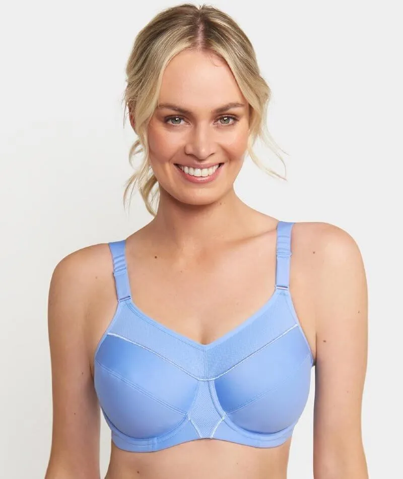 Triumph Triaction Ultra Underwired Sports Bra - Magic Blue