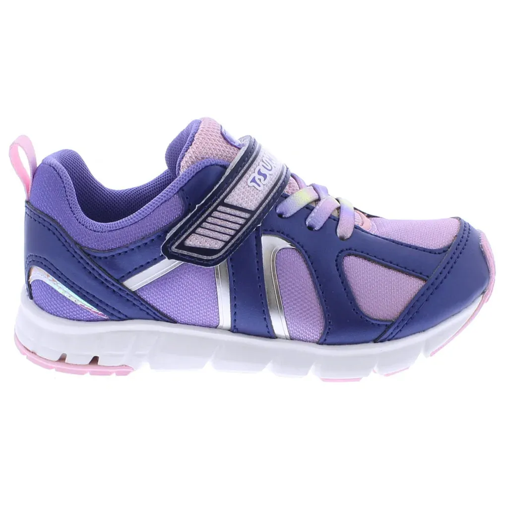 Tsukihoshi Kids' Rainbow Shoes - Navy/Pink (Sizes 7 - 1)