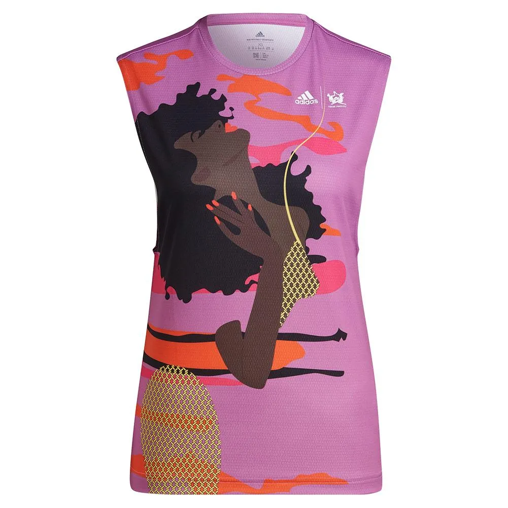 Unisex New York UNITEFIT Sleeveless Tennis Top Semi Pulse Lilac