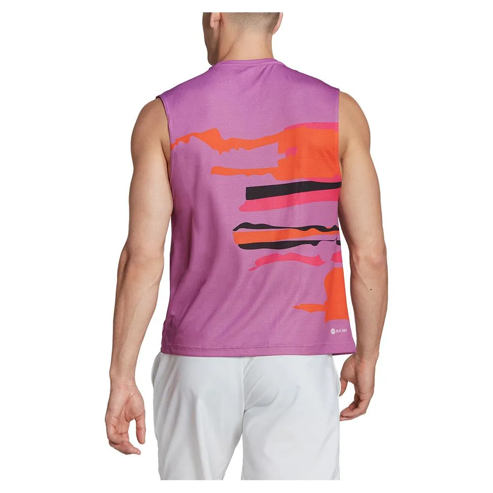 Unisex New York UNITEFIT Sleeveless Tennis Top Semi Pulse Lilac