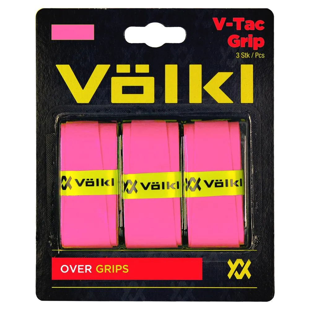 V-Dry Tennis Overgrip 3 Pack Pink