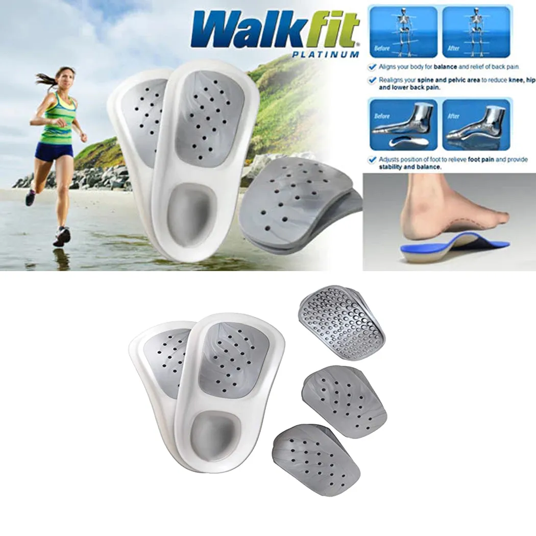 Walkfit Platinum Orthotics- Size H (W 12 -12.5/M 11-11.5)