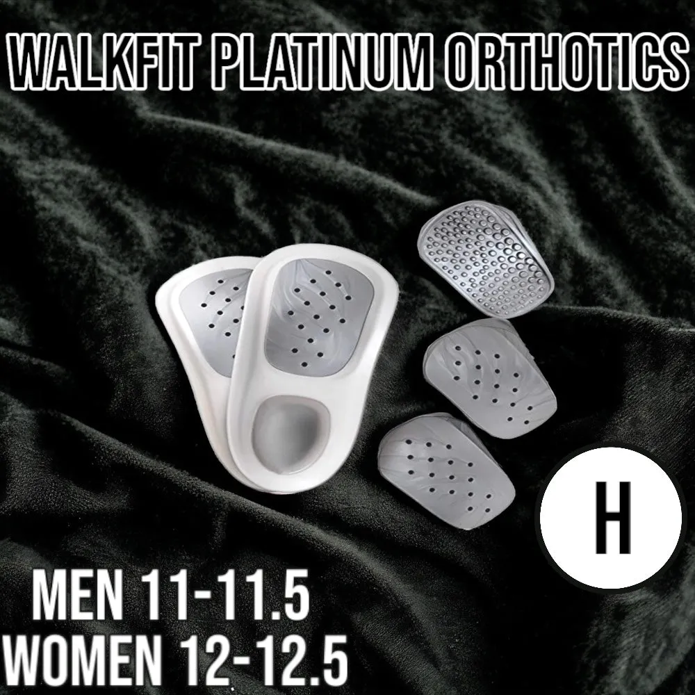 Walkfit Platinum Orthotics- Size H (W 12 -12.5/M 11-11.5)