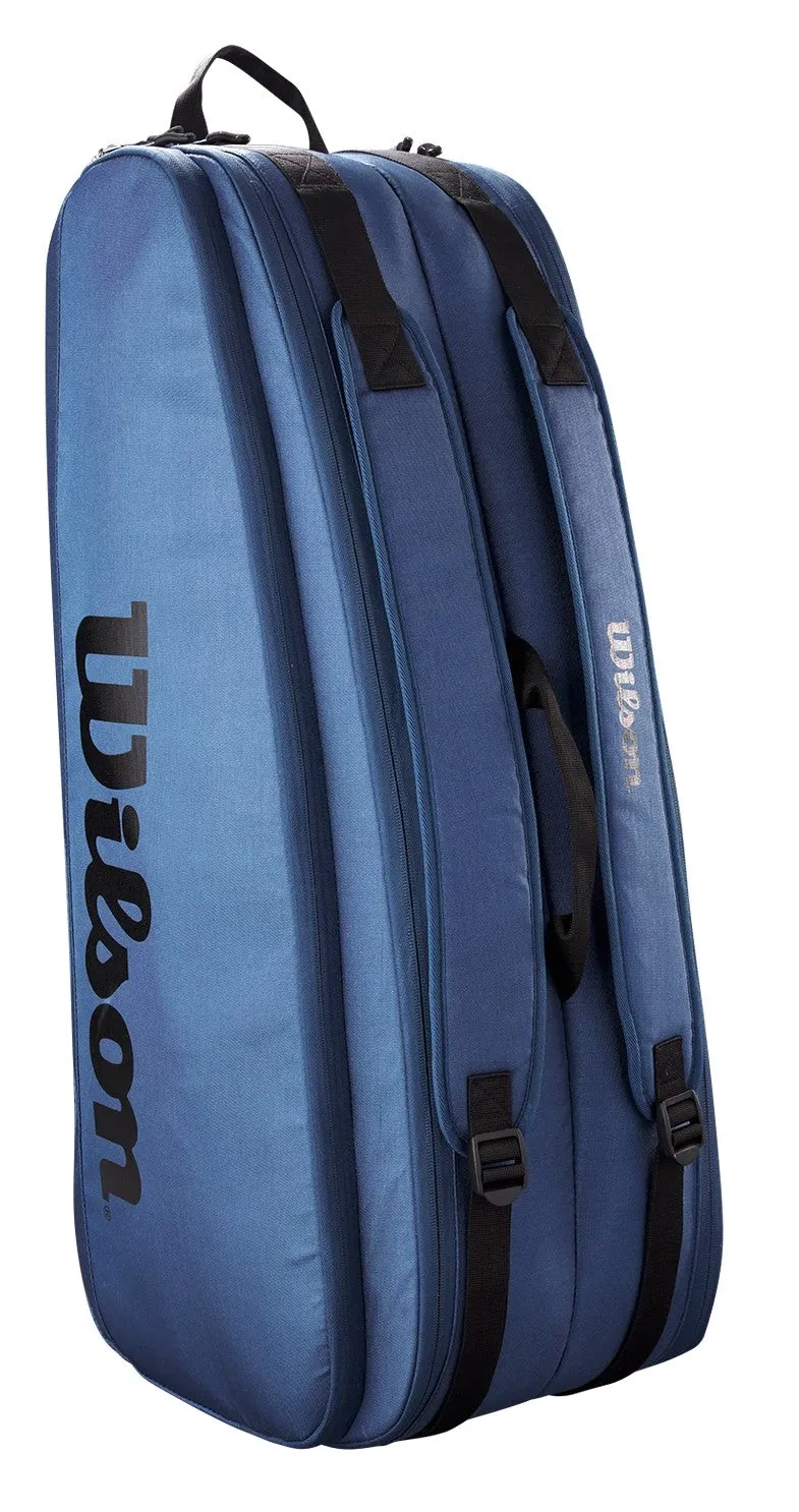 Wilson Tour Ultra V4 6 Pack Blue Racquet Bag