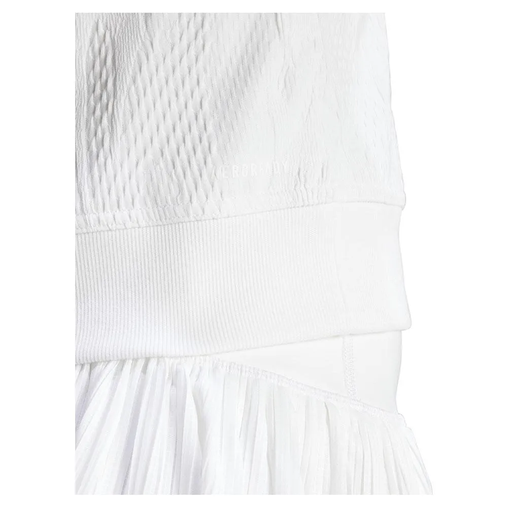 Womens Pro Aero.RDY Crop Tennis Top White