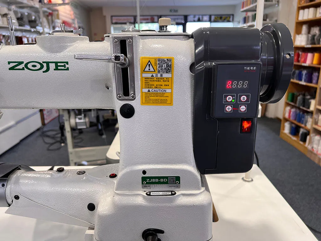 Zoje Cylinder Arm Walking Foot Sewing Machine. Ex-LEASE